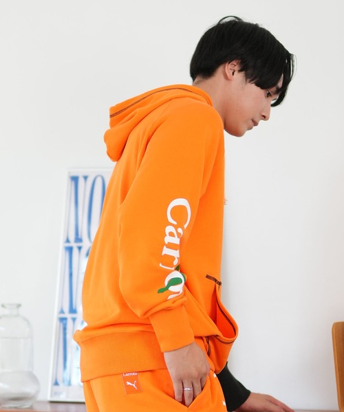 【セール】【EC限定】PUMA/プーマ CARROTSコラボ プルオーバーパーカー ユニセックス セットアップ対応 627445（パーカー）｜PUMA（プーマ）