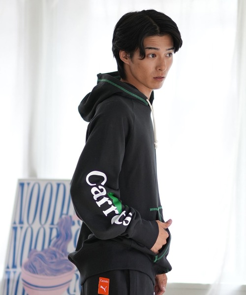 【セール】【EC限定】PUMA/プーマ CARROTSコラボ プルオーバーパーカー ユニセックス セットアップ対応 627445（パーカー）｜PUMA（プーマ）