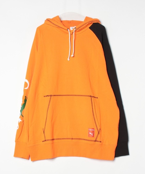 【セール】【EC限定】PUMA/プーマ CARROTSコラボ プルオーバーパーカー ユニセックス セットアップ対応 627445（パーカー）｜PUMA（プーマ）