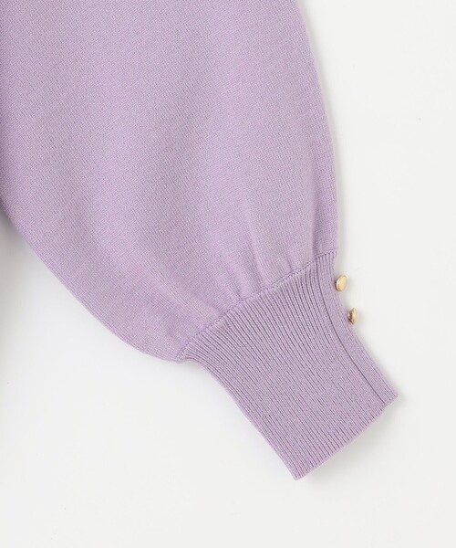 ANY SIS（エニィスィス）の「【CICA加工・選べる9色展開】クルーネックバックスリット ニット（ニット/セーター・レディース・アイボリー系/レッド系/ブラック系/イエロー系/ブルー系/ピンク系/グリーン系/ライラック系/オレンジ系・4）」の18枚目の写真