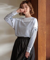 23区｜ニジュウサンク（レディース）のTシャツ/カットソー（ボーダー柄