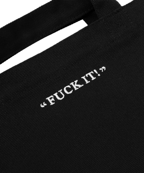 HUF（ハフ）の「REGIONAL 2WAY TOTE BAG（トートバッグ・メンズ・ブラック/ナチュラル・O/S）」の5枚目の写真