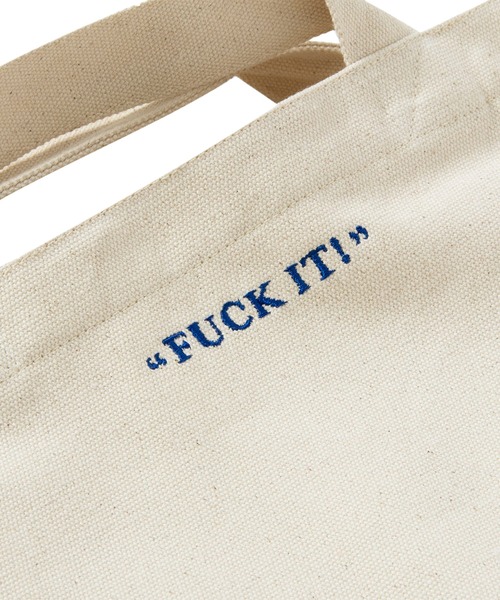 HUF（ハフ）の「REGIONAL 2WAY TOTE BAG（トートバッグ・メンズ・ブラック/ナチュラル・O/S）」の9枚目の写真