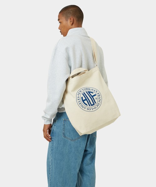 HUF（ハフ）の「REGIONAL 2WAY TOTE BAG（トートバッグ・メンズ・ブラック/ナチュラル・O/S）」の13枚目の写真