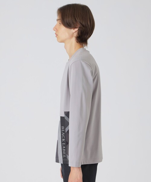 BLACK ブラックレーベルクレストブリッジ グレー ストライプ ビジネス