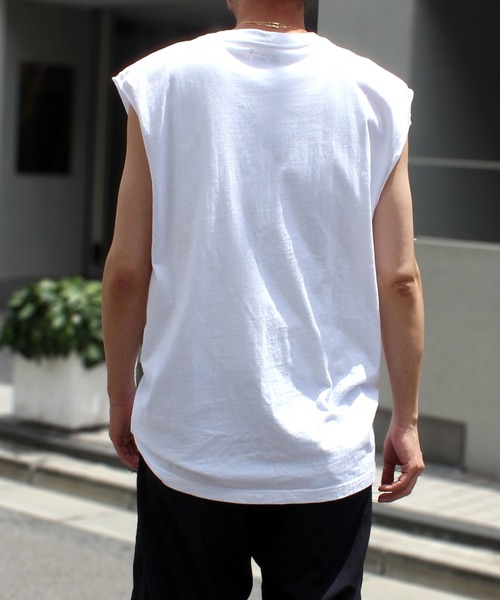 Carhartt(カーハート)の「【carhartt】カーハート Workwear cutoff sleeveless カットオフ ノースリーブ タンクトップ ロゴ トップス K87CO(タンクトップ・メンズ・ホワイト/ベージュ/ダークブルー/ネイビー/ヘザーグレー/チャコールグレー/ダークオリーブ/ブラック/グリーン系その他・XL/L/M/S)」の19枚目の写真