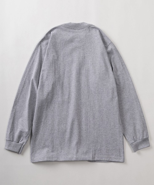 PRO CLUB (プロクラブ)の「【86】【PROCLUB/プロクラブ】6.5OZ ヘビーウェイト ロングスリーブTシャツ(Tシャツ/カットソー・メンズ・チャコールグレー/ブラック/ブラウン/ホワイト/グリーン/ホワイト系/ブラウン系/グレー系/ベージュ系/ブラック系・M/L/XL/S)」の12枚目の写真