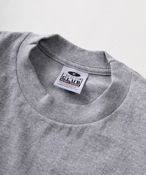 PRO CLUB (プロクラブ)の「【86】【PROCLUB/プロクラブ】6.5OZ ヘビーウェイト ロングスリーブTシャツ(Tシャツ/カットソー・メンズ・チャコールグレー/ブラック/ブラウン/ホワイト/グリーン/ホワイト系/ブラウン系/グレー系/ベージュ系/ブラック系・M/L/XL/S)」の13枚目の写真