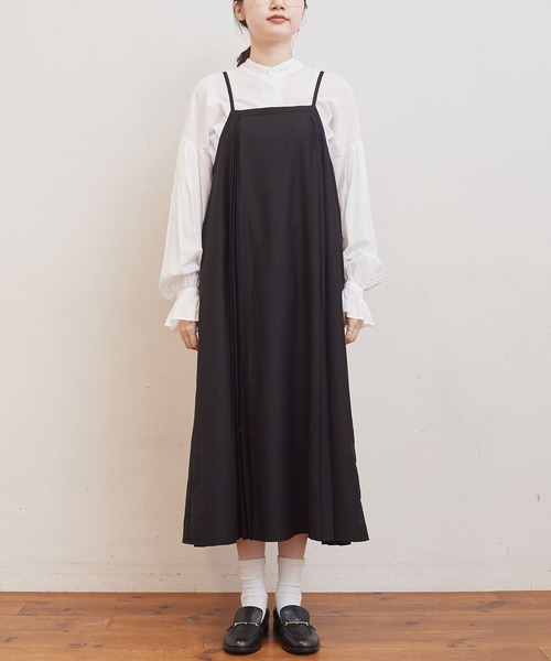 fig Ｌondon（フィグロンドン）の「chic　umbrella cami（ワンピース・レディース・ブラック・FREE）」の17枚目の写真