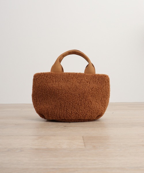 ROOTOTE(ルートート)の「ROOTOTE フェイクシアリングミニトート(トートバッグ・レディース・オフホワイト/グリーン系その他/ブラウン/グレー・FREE)」の17枚目の写真