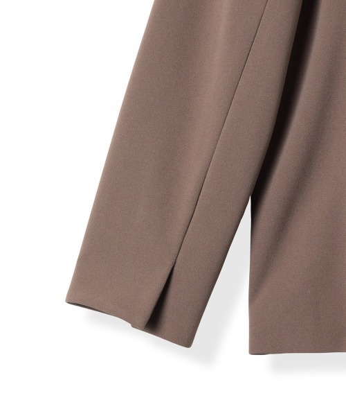 ketty（ケティ）の「ハイストレッチジョーゼットWジャケット≪手洗い可能≫（ダウンジャケット/コート・レディース・ネイビー/ブラウン・M）」の10枚目の写真