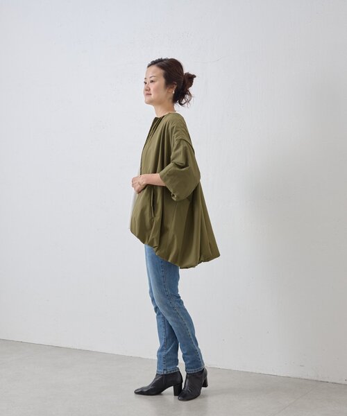 ソデパフバルーンブルゾン ソデパフバルーンブルゾン（ノーカラージャケット）｜BEARDSLEY