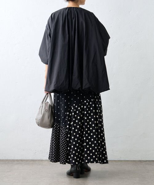 ビアズリー バルーンブルゾン ビアズリー BEARDSLEY ソデパフバルーンブルゾン （khaki） -靴