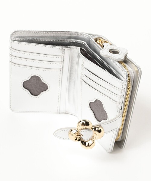 Ray BEAMS（レイビームス）の「【WEB限定】Hashibami / 花バックル ウォレット（財布・レディース・イエロー系その他5/グレー/グリーン系その他4/オレンジ/シルバー/ブラック・ONE SIZE）」の10枚目の写真