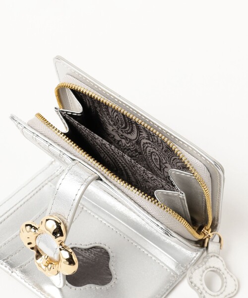 Ray BEAMS（レイビームス）の「【WEB限定】Hashibami / 花バックル ウォレット（財布・レディース・イエロー系その他5/グレー/グリーン系その他4/オレンジ/シルバー/ブラック・ONE SIZE）」の11枚目の写真