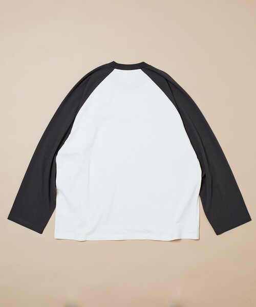 セール】tombonia/トムボニア 別注 ハート刺繍 クルーネック ラグラン