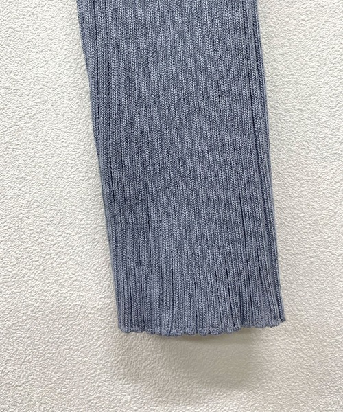 Futier land(フューティアランド)の「チュールドッキングリブニットトップス / 3way(ニット/セーター・レディース・グレー/ブラック/ブルーグレー/グレイッシュベージュ・FREE)」の20枚目の写真