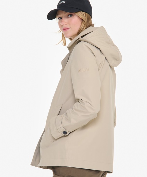 AIGLE｜GORE-TEX ゴアテックス 防水 防風 透湿 フーデッド