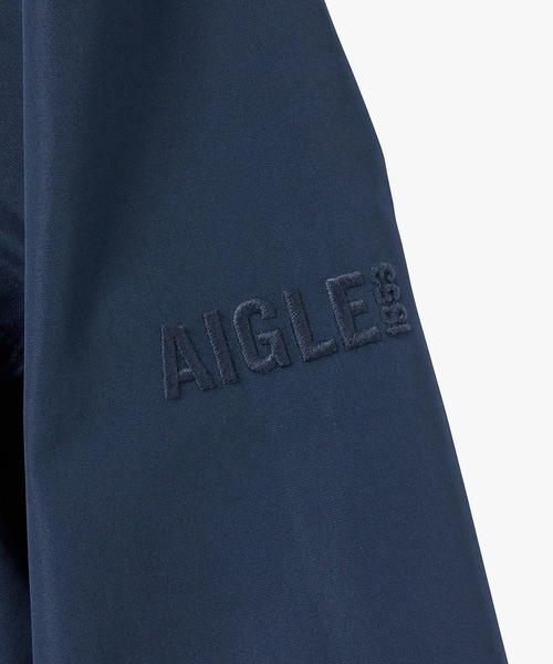 AIGLE(エーグル)の「GORE-TEX ゴアテックス 防水 防風 透湿 フーデッド ショートトレンチコート フード取り外し可(トレンチコート・レディース・ベージュ/ダークネイビー/モスグリーン/ライトパープル・36/40/34/38)」の8枚目の写真