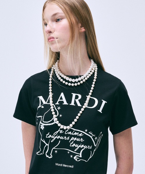 Moschino Mardi Mercredi Tシャツまとめ売り SLIM TSHIRT SWING THE TAIL DDANJI FLOWER CHOKER（Tシャツ