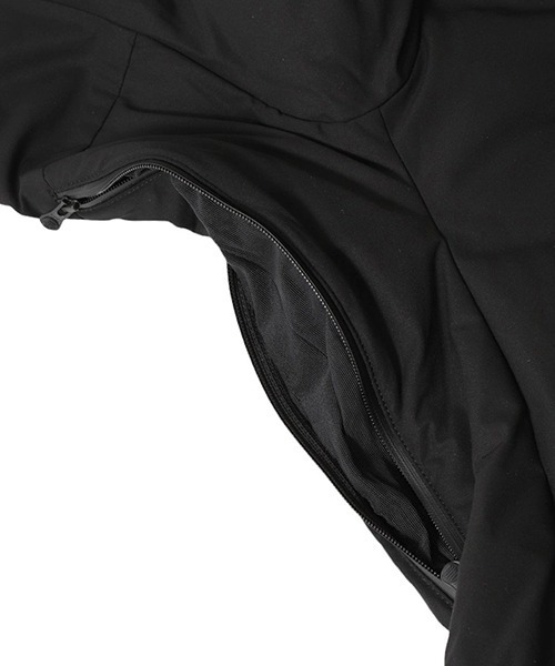 DESCENTE ALLTERRAIN（デサント　オルテライン）の「DESCENTE ALLTERRAIN / デサントオルテライン (水沢ダウン)：MIZUSAWA DOWN JACKET “MOUNTAINEER“：DAMYGK30U[NOA]（ダウンジャケット/コート・メンズ・ブラック/ネイビー・L/M/S/XO/O/XXO）」の9枚目の写真