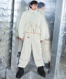 a2o（エーツーオー）の「【a2o】パイピングバギーナイロンパンツ（カーゴパンツ）」