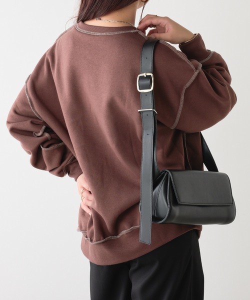 continuer de NICE CLAUP(コンティニューデナイスクラップ)の「マウンテンプリントスウェット(スウェット・レディース・ブラウン/オートミール/スミクロ・FREE)」の21枚目の写真