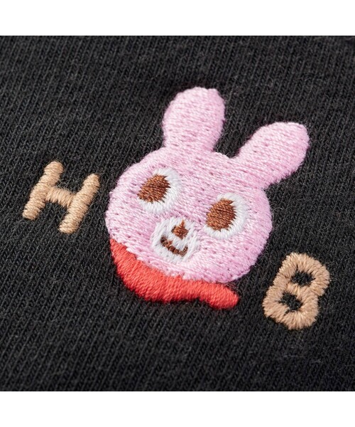 HOT BISCUITS(ホットビスケッツ)の「ワンポイント ロングパンツ(その他パンツ・キッズ・チャコールグレー・110cm/90cm/100cm/120cm/80cm)」の3枚目の写真