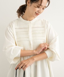 URBAN RESEARCH DOORS | ピンタックチュニックシャツ(シャツ/ブラウス)