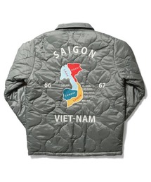 HOUSTON（ヒューストン）の「HOUSTON キルティングベトジャン(MAP