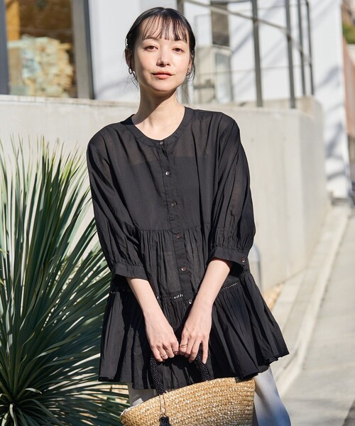 プリーツプリーズ　7分袖　チュニック PLEATS PLEASE ISSEY MIYAKE（チュニック）のフリマアイテム一覧