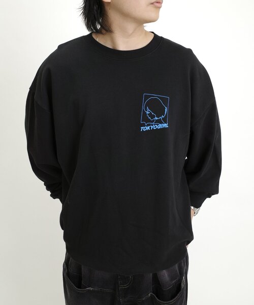 TOKYOGIRL（トーキョーガール）の「【WEB限定】東京ガールラインロゴクルースウェット（スウェット・レディース・ブラック系その他/サンドベージュ/ブラック/ホワイト・MEDIUM/LARGE/X-LARGE）」の9枚目の写真