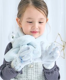 apres les cours | ハートケーブルニット手袋(手袋)