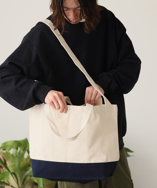 セール】【UNITED ATHLE】ヘヴィー キャンバス スイッチング トート