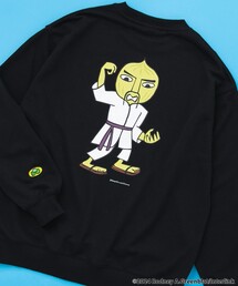 coen | PaRappa the Rapper（パラッパラッパー）×coen  クルーネックスウェット(スウェット)