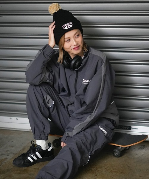 Y2K 平成ギャル 裏原 ドライバーズ　ニット ボンテージ punk 短丈 3 SPINDLE STAR☆ LONGSLEEVE TEE｜CONVERSE TOKYO (コンバース
