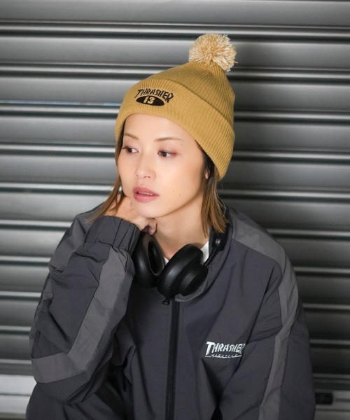 セール】NEW OVAL BONBON KNIT CAP BEANIE/スラッシャーフロント