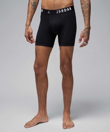 JORDAN BRAND(W[_uh)̃W[_ tCg Rbg Y {NT[u[t (3FZbg) / Jordan Flight Cotton Men's Boxer Briefs (3-Pack) HF1882-010 Black({NT[pc)
