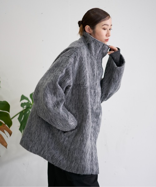 セール】スタンドカラーコート（ステンカラーコート）｜nearness