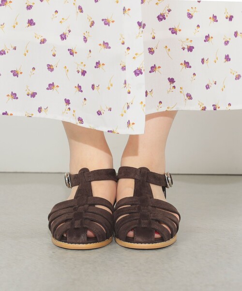 BEAMS HEART（ビームスハート）の「【4色展開】レザー調 グルカサンダル（22.5～24.5cm）（サンダル・レディース・ブラウン/シルバー/オフホワイト/ブラック・MEDIUM/SMALL/LARGE）」の8枚目の写真