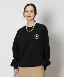 CONVERSE(コンバース)【レディース】裏起毛クルースウェット