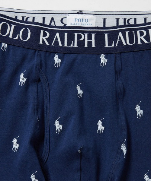 POLO RALPH LAUREN（ポロ ラルフ ローレン）の「【POLO RALPH LAUREN】ポロプレイヤープリンテッド ボクサーブリーフ（ボクサーパンツ・メンズ・ピンク/ネイビー/アーミー/オリーブ系1/ブラック・LARGE/MEDIUM）」の8枚目の写真