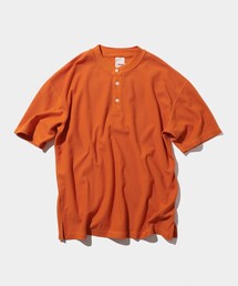 ヘンリーネックロンT 38 オレンジ Amazon | TWO MOON トゥー・ムーン lot 24223 (オレンジ