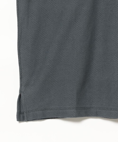 BEAMS PLUS(ビームスプラス)の「【別注】dip / Mesh Henley Neck T-shirt(Tシャツ/カットソー・メンズ・オリーブ/グレー/オレンジ・L/M/S/XL)」の7枚目の写真