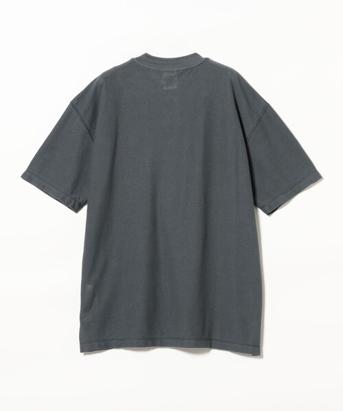 BEAMS PLUS(ビームスプラス)の「【別注】dip / Mesh Henley Neck T-shirt(Tシャツ/カットソー・メンズ・オリーブ/グレー/オレンジ・L/M/S/XL)」の8枚目の写真