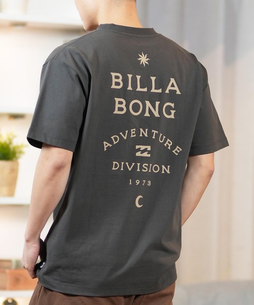 BILLABONG(ビラボン)の「BILLABONG/ビラボン 半袖Tシャツ バックプリント ストレッチ BF011-217(Tシャツ/カットソー・メンズ・クリーム/レッド/ホワイト/スミクロ・L/XL/M)」の3枚目の写真