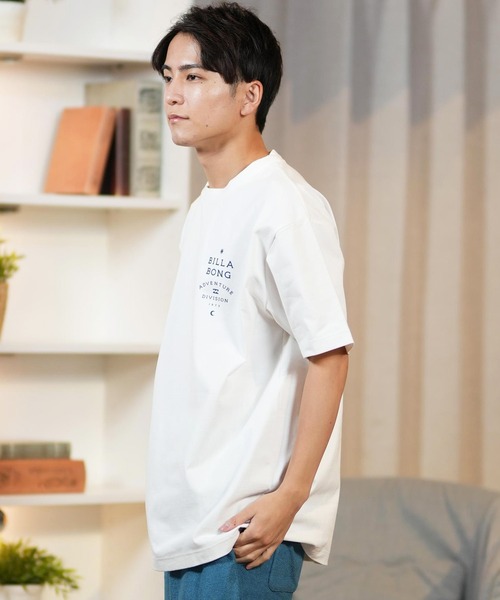 BILLABONG(ビラボン)の「BILLABONG/ビラボン 半袖Tシャツ バックプリント ストレッチ BF011-217(Tシャツ/カットソー・メンズ・クリーム/レッド/ホワイト/スミクロ・L/XL/M)」の6枚目の写真