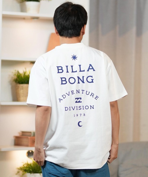 BILLABONG(ビラボン)の「BILLABONG/ビラボン 半袖Tシャツ バックプリント ストレッチ BF011-217(Tシャツ/カットソー・メンズ・クリーム/レッド/ホワイト/スミクロ・L/XL/M)」の7枚目の写真
