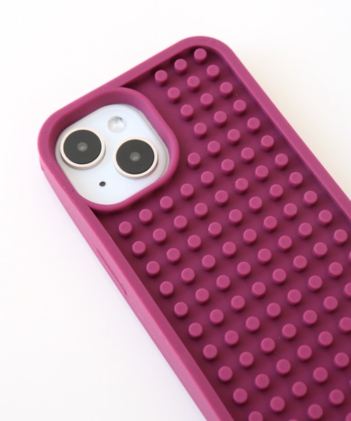 macaroni edge(マカロニエッジ)の「〈macaroni edge/マカロニエッジ〉iPhoneケース ラインアート ドットシリコンケース (iphone13/14/15/16/16pro)(スマホケース/カバー・レディース・ネイビー/バーガンディー・iPhone 13/iPhone 14/iPhone 15/iPhone 16/iPhone 16 Pro)」の13枚目の写真