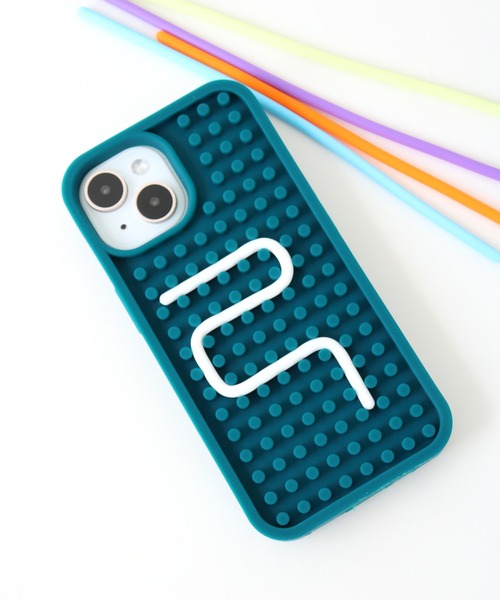 macaroni edge(マカロニエッジ)の「〈macaroni edge/マカロニエッジ〉iPhoneケース ラインアート ドットシリコンケース (iphone13/14/15/16/16pro)(スマホケース/カバー・レディース・ネイビー/バーガンディー・iPhone 13/iPhone 14/iPhone 15/iPhone 16/iPhone 16 Pro)」の15枚目の写真